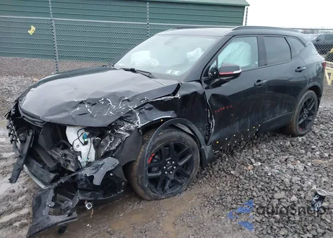 2020 Chevrolet Blazer Awd 3Lt z USA, uszkodzony, nr VIN 3GNKBJRSXLS627953